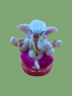 Ganesha for Car Dashboard Statue God Ganesh Murti Ganpati Idol Figurine Decorative Puja Idol Home Decor