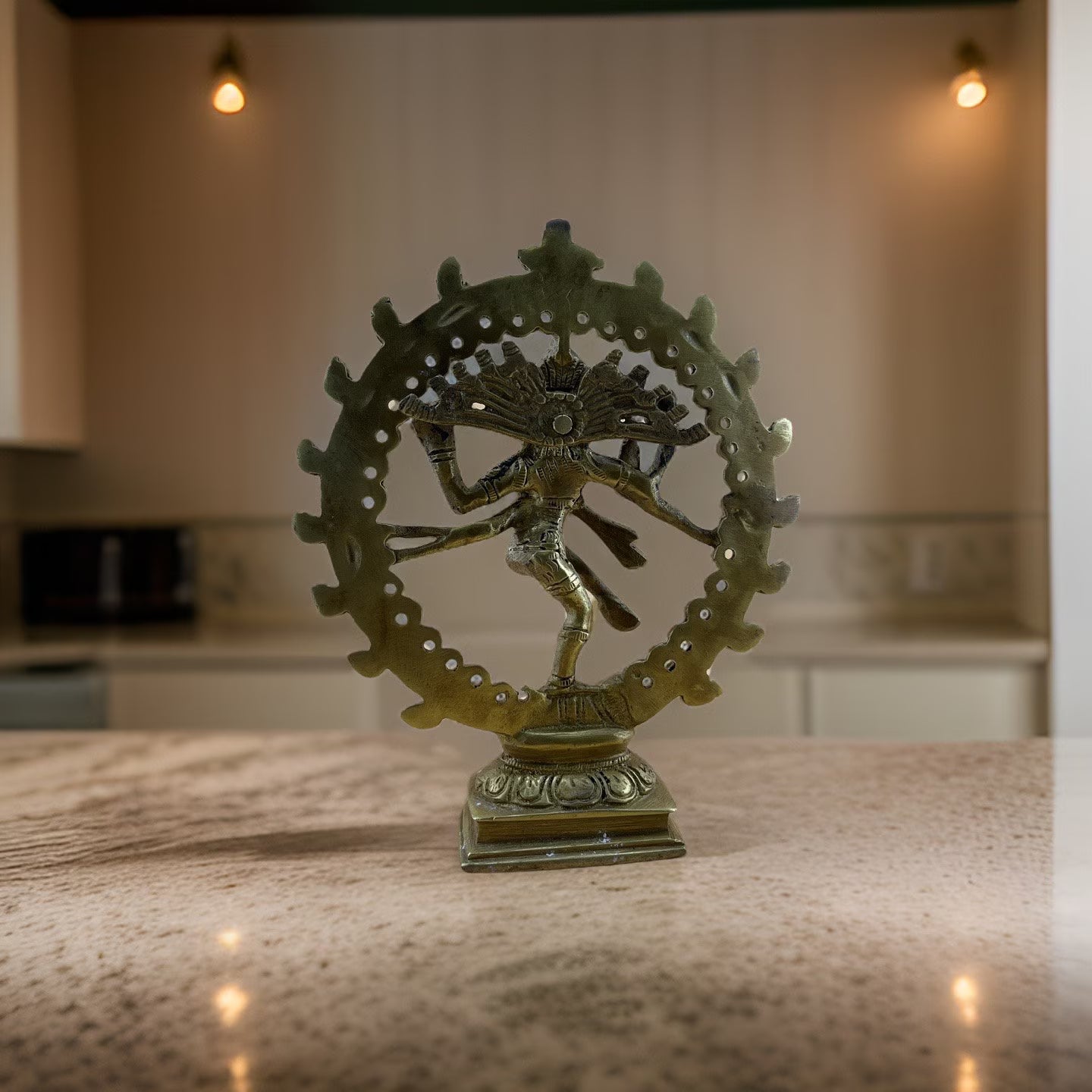 Brass Dancing Nataraja Murti | Hindu God Shiva Shankar Idol | Brass Dancing Lord Shiva Idol | Brass Natraj Natraja