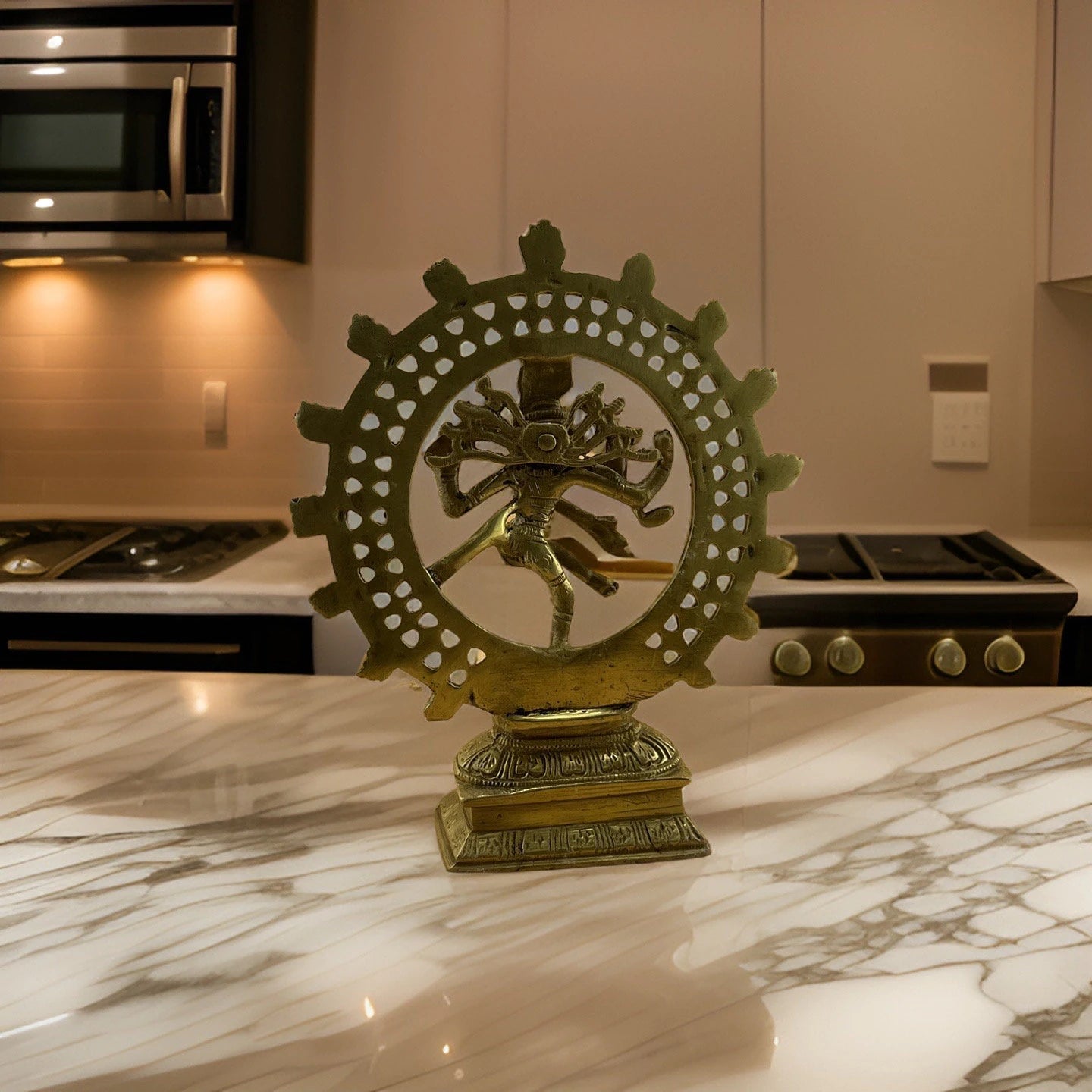 Brass Dancing Nataraja Murti | Hindu God Shiva Shankar Idol | Brass Dancing Lord Shiva Idol | Brass Natraj Natraja