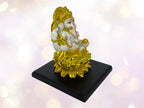 Golden Lotus Ganesh for Home and Office Decor