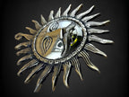 Handcrafted Brass Sun Wall Hanging | Brass Surya Mukh | Vastu Home Decor | Surya Face Wall Decor | Spiritual Home Decor