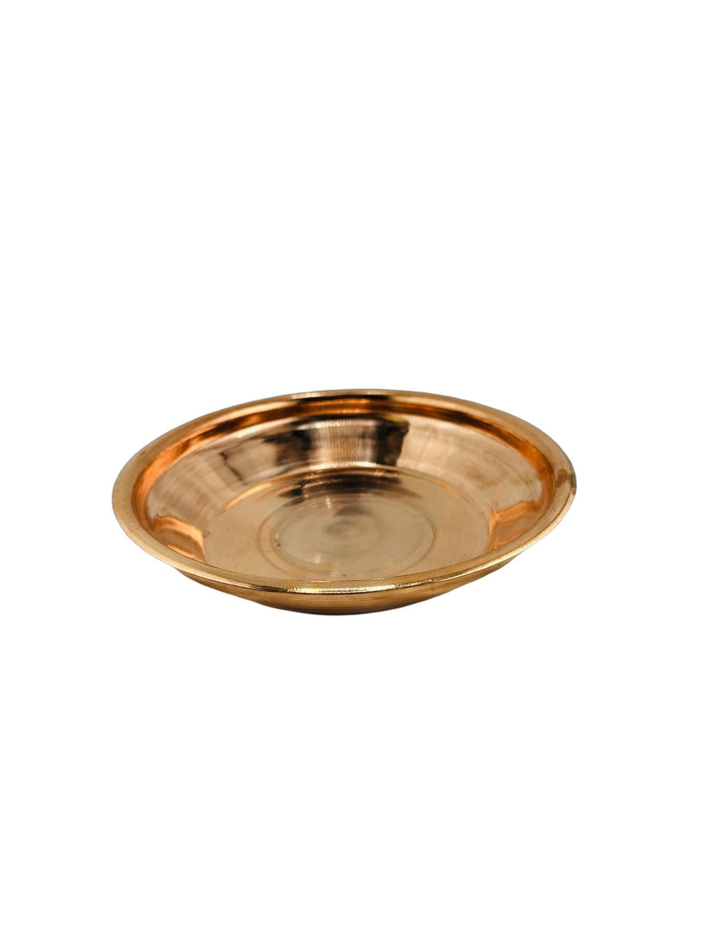 Pure Copper Puja Thali | Copper Tamhan | Copper Plate | Copper Aarti Thali
