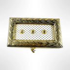 Royal Golden Minakari Snack Box: Exquisite Handcrafted Dry Fruit and Snack Storage
