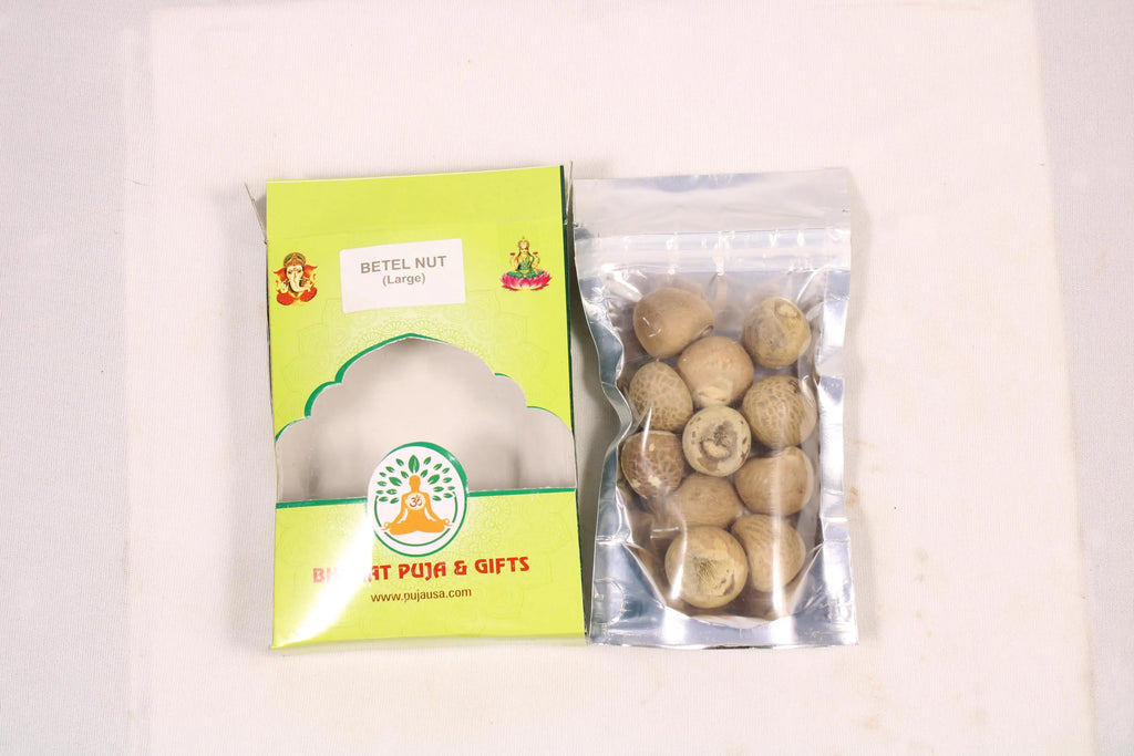 Supari | Betel Pavitra Pooja Nuts | Whole Areca Nut 15 pc