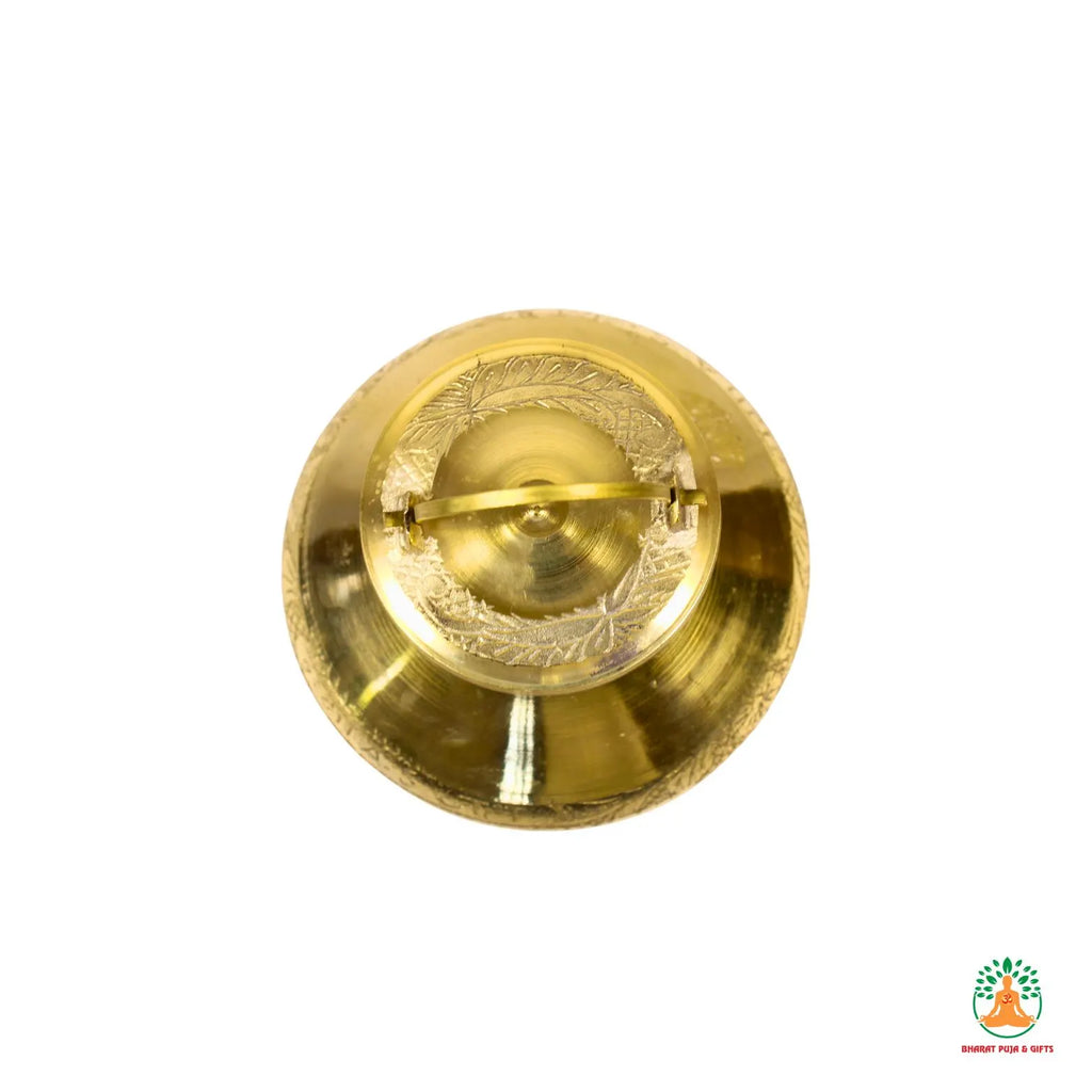 Handcrafted Brass Gangajal Kamandal | Traditional Brass Puja Kalash | Spiritual Water Pot for Abhishekam | Brass Holy Water Pot