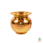 Big Copper Lota | Traditional Copper Kalash | Copper Water Vessel | 5 inch