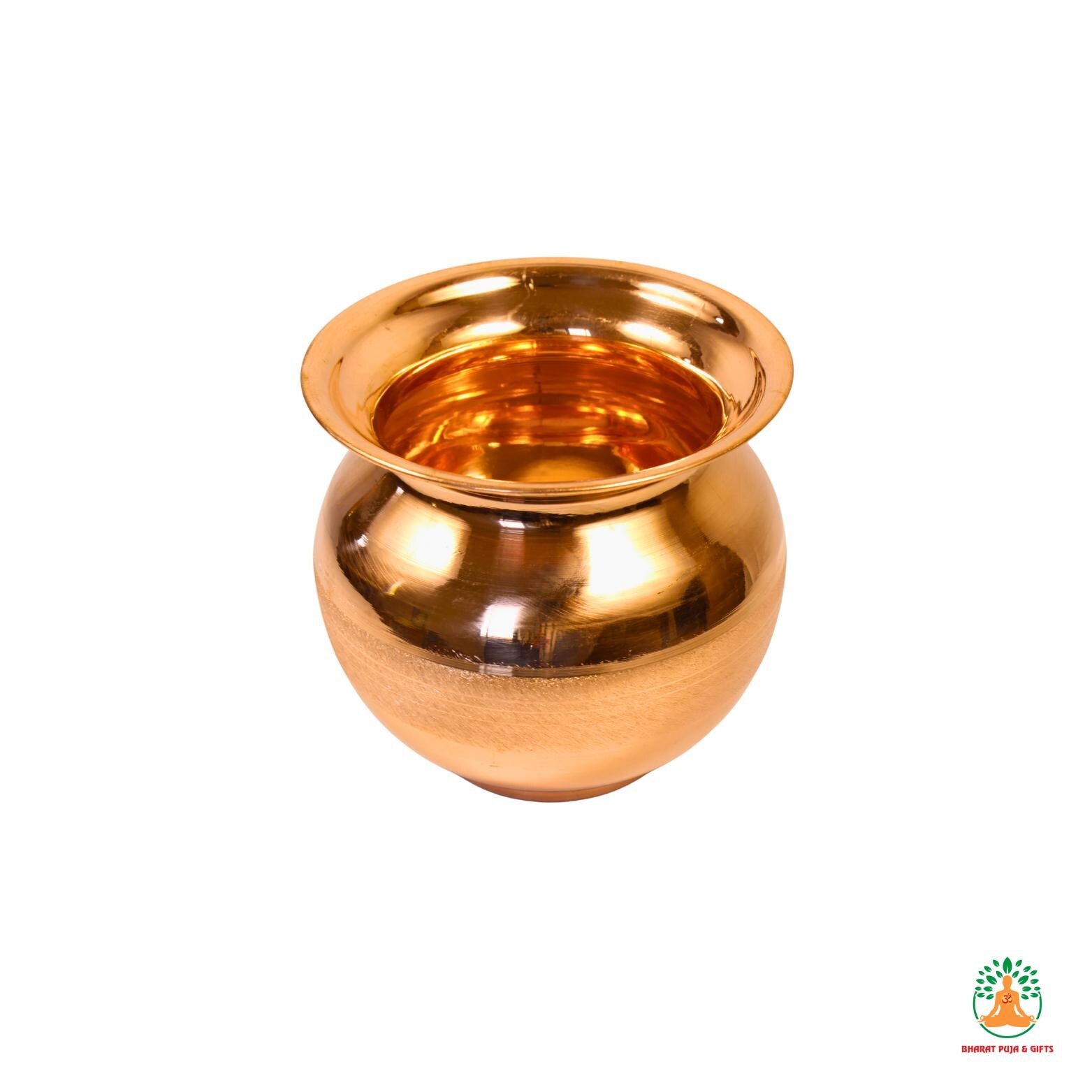 Big Copper Lota | Traditional Copper Kalash | Copper Water Vessel | 5 inch