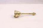 Brass Puja Bell Ghanti 4.5 inch | Traditional Handcrafted Brass Temple Bell | Brass Ghanti