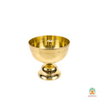 Big Brass Oil Diya | Akhand Jyot Diya | Handcrafted Brass Akhand Jyoti Diya | Long Burning Oil Lamp for Puja