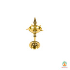 Brass Panch Diya Samai | Handcrafted Brass Oil Lamp | Indian Home Decor | Temple Altar Decor