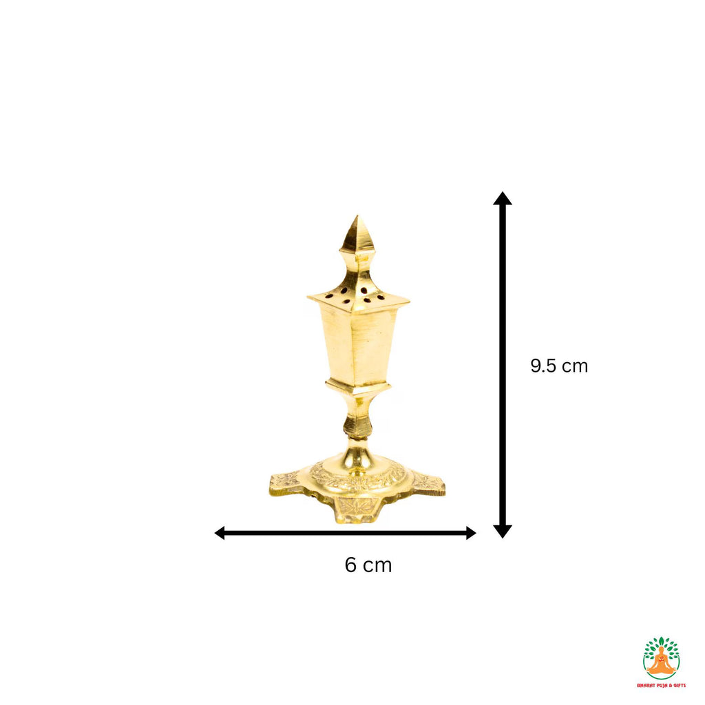 Brass Incense Stick Holder | Brass Agarbatti Stand | Traditional Puja Incense Holder | Brass Incense Stand