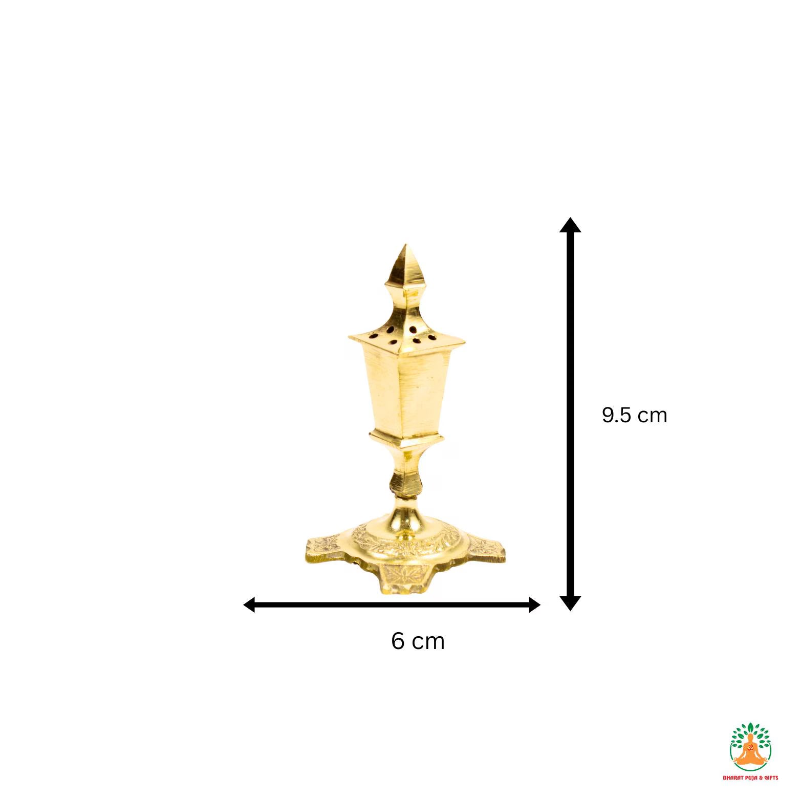 Brass Incense Stick Holder | Brass Agarbatti Stand | Traditional Puja Incense Holder | Brass Incense Stand