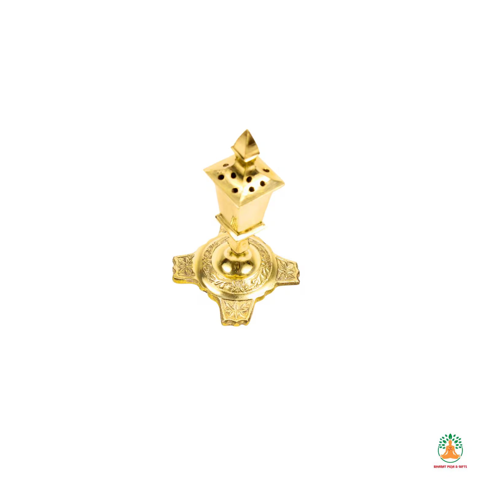 Brass Incense Stick Holder | Brass Agarbatti Stand | Traditional Puja Incense Holder | Brass Incense Stand