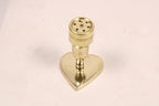 Heart-Shaped Brass Agarbatti Stand | Decorative Brass Incense Stick Holder