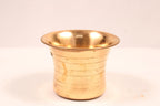 Panch Patra Set | Achaman Patra Pali Copper Plate | Copper Achaman Set
