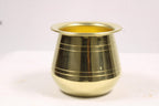 Brass Lota | Pital Kalash | Traditional Brass Water Pot for Puja Abhishekam Mandir Home Temple, Festivals & Spiritual Rituals