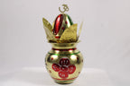Brass Mangal Kalash 9 inch | Traditional Meenakari Brass Kalash | Golden Kalash
