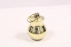 Brass Gangajali | Brass Gangajal Lota Kalash | Brass Kamandal | Traditional Holy Water Pot for Puja, Abhishekam | Sacred Water Vessel
