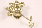 Brass Panch Arti Diya | Traditional Five-Wick Oil Lamp | Brass Panchamukhi Diya