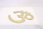 Brass Om Wall Hanging 11 inch | Traditional Spiritual Om Symbol | Om Symbol Hanging | Wall Om Decoration | Om Wall Art | Brass Om Sign