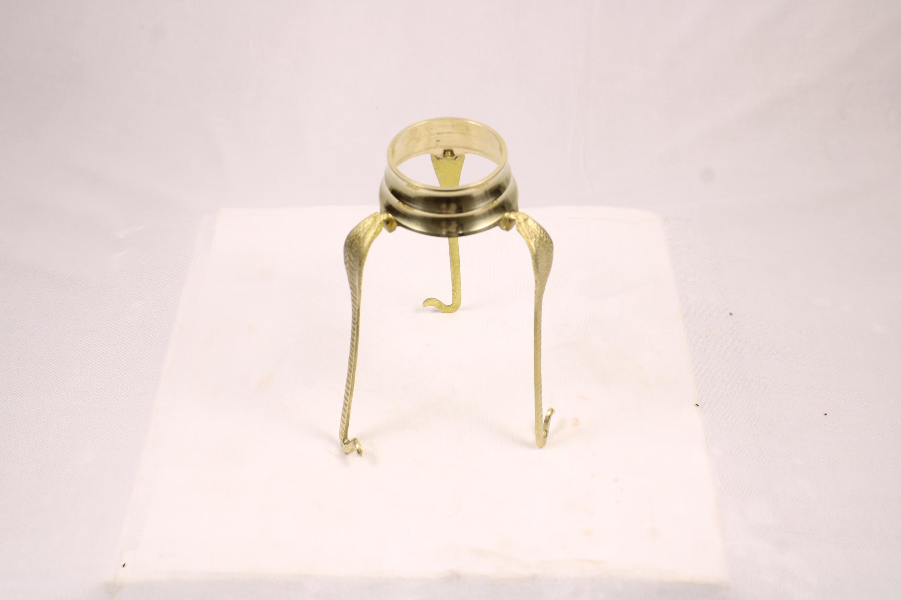 Edit | Brass Jaladhari Tripai Stand | Lota Abhishek Stand for Shivling Puja, Abhishekam & Mandir Use