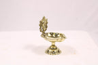 Brass Shanku Chakra Diya | Shankh Chakra Oil Lamp | Kuber Diya Diwali Decor