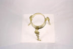 Brass Jaladhari Stand with Nag-Shaped Base | Traditional Tripai Abhishek Stand for Shivling Puja