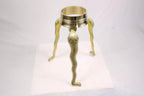 Brass Jaladhari Stand with Nag-Shaped Base | Traditional Tripai Abhishek Stand for Shivling Puja