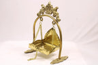Brass Krishna Jhula Swing | Traditional Jhula for Lord Krishna | Gopal Swing | Gopal Jhula