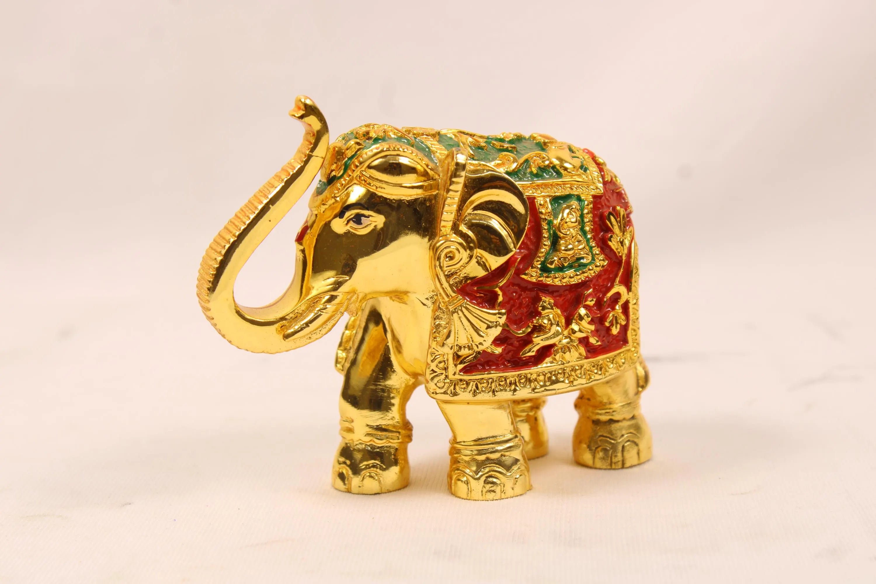 gold red minakarielephant