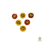 6 pc Diya Set for Diwali decoration | Traditional Puja Oil Lamp | Indian tradition