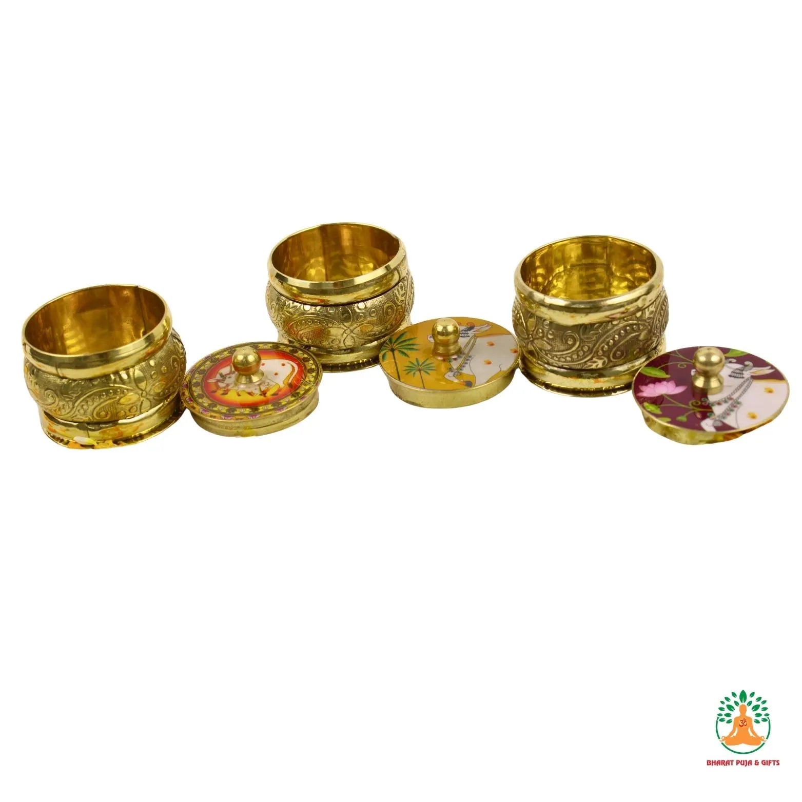 Brass Sindoor Dibbi | Sindoor Box | Kumkum Box | Sindoor Dabba| Diwali Gift | Indian Return Gift | Puja Favors| Housewarming Gift