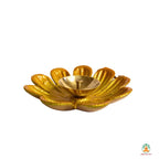 Brass Floral Diya | Decorative Oil Lamp with Flower Design | Festive Decor | Diwali Diya | Indian Home Decor | Diwali Decorations