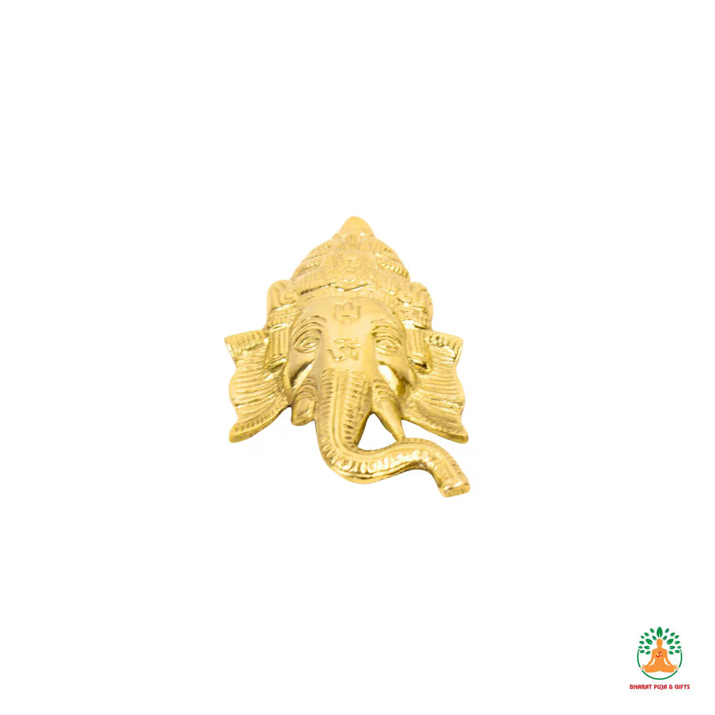 Lord Ganesha Wall Hanging | Brass Look Ganesha Idol | Hanging Ganapati