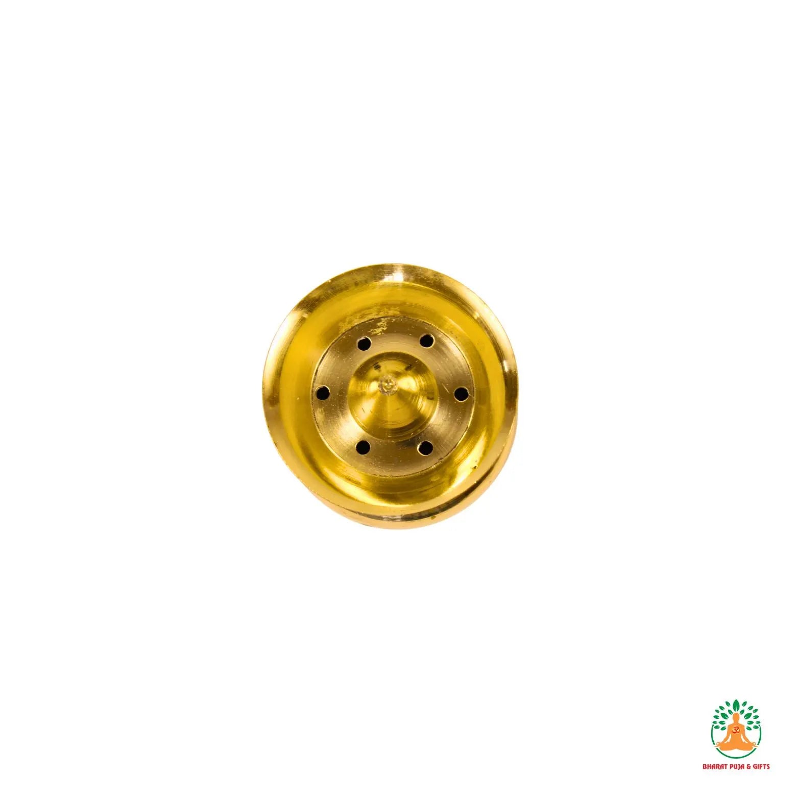 Brass Small Agarbatti Stand 10 cm | Brass Handcrafted Incense Holder | Decorative Brass Incense Stand