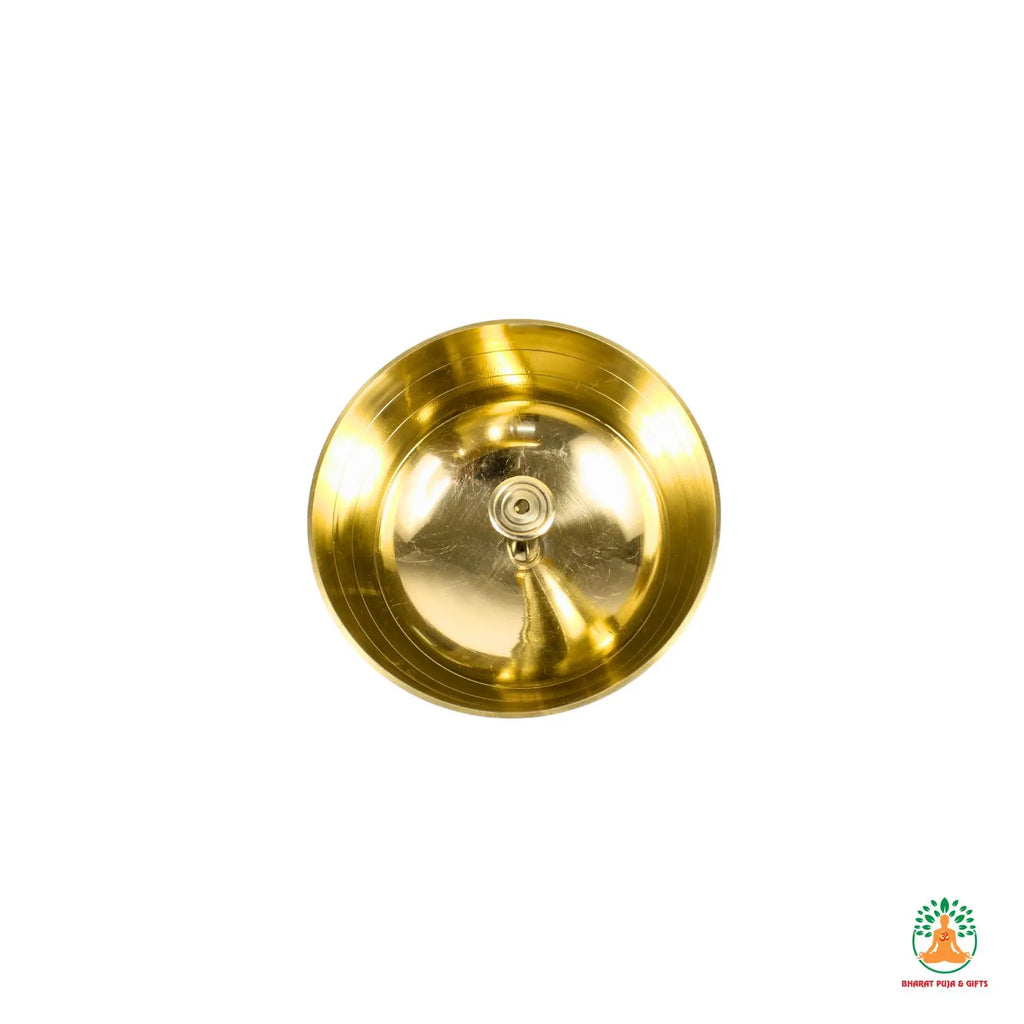 Big Brass Oil Diya | Akhand Jyot Diya | Handcrafted Brass Akhand Jyoti Diya | Long Burning Oil Lamp for Puja