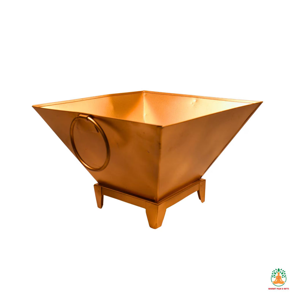 Havan Kund Yagna Kund | Traditional Puja Homam Kunda for Yajna, Vedic Rituals, Mandir, Temple & Home Spiritual Use