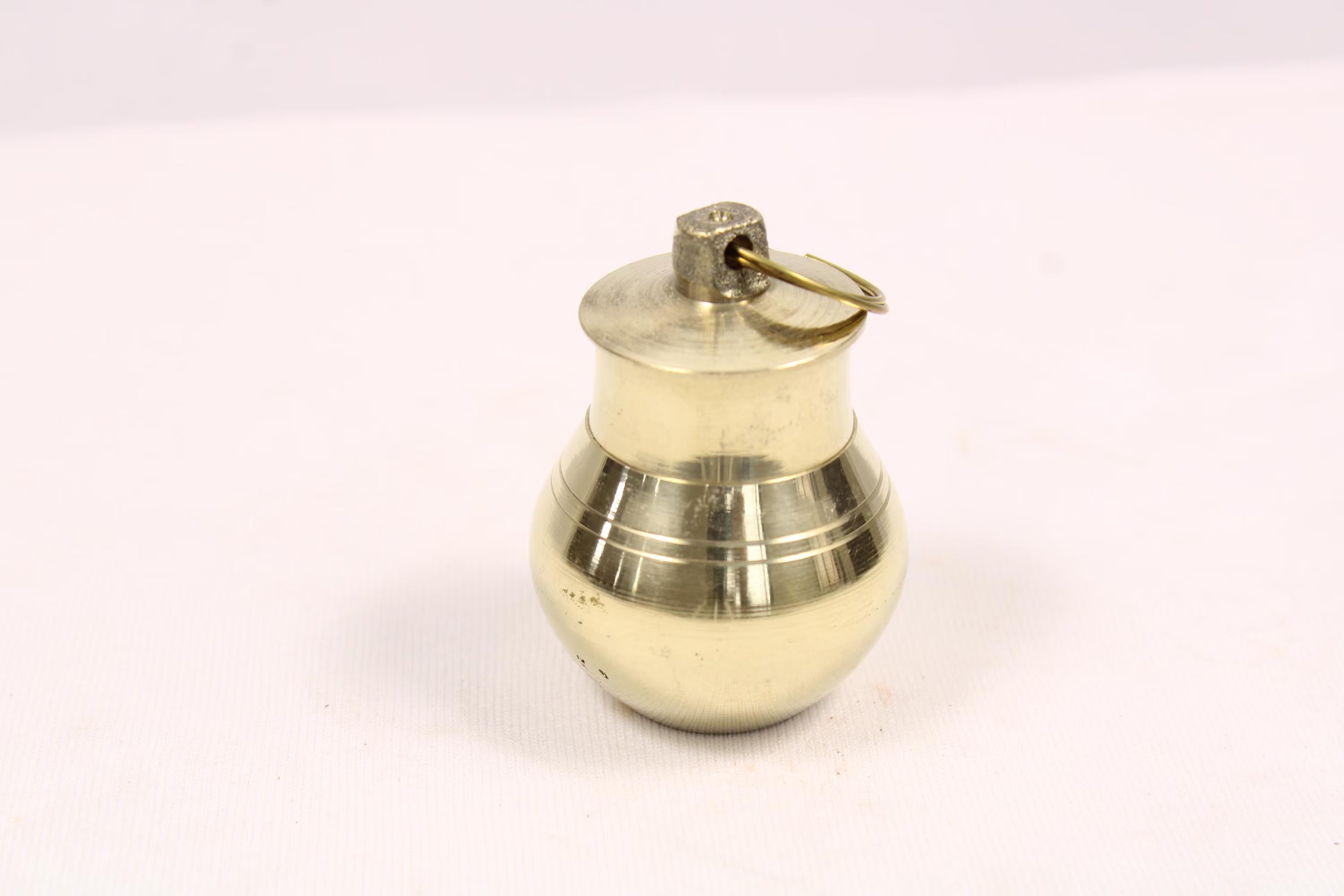 Brass Gangajali | Brass Gangajal Lota Kalash | Brass Kamandal | Traditional Holy Water Pot for Puja, Abhishekam | Sacred Water Vessel