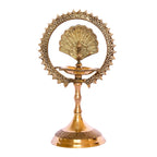Brass Peacock Samai Diya| Brass Decorative Oil Lamp | Traditional Oil Deepam | Diwali Decor | Indian Home Decor | Temple Altar Decor