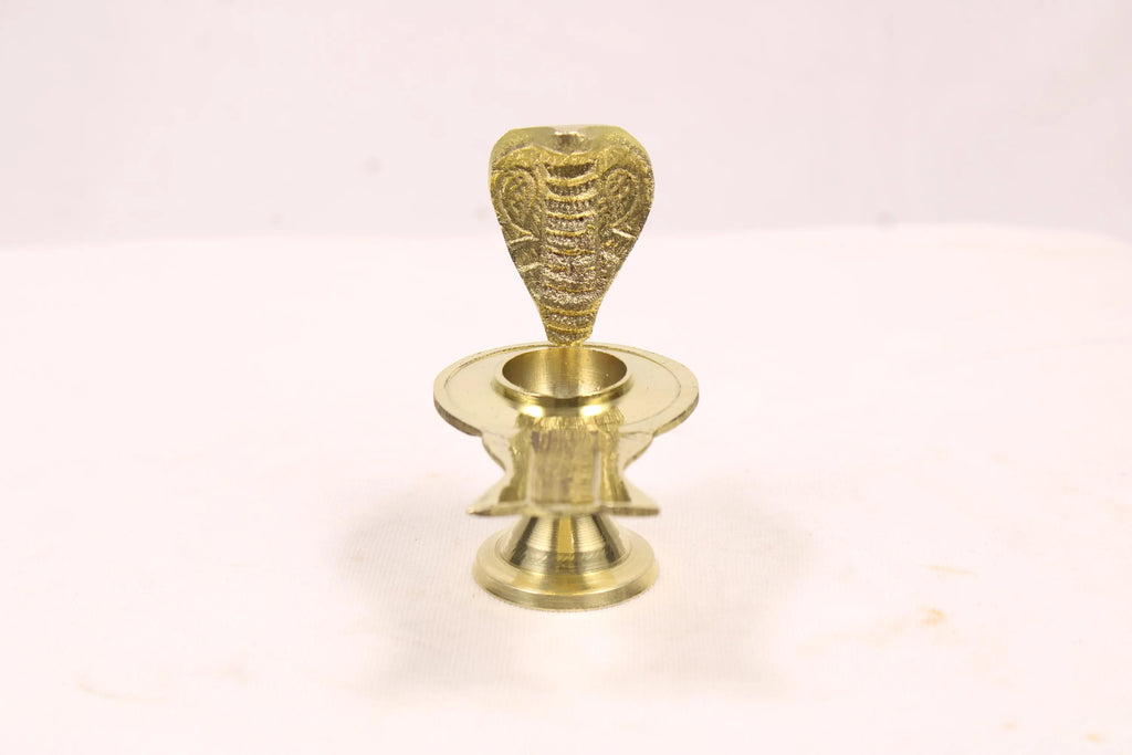 Black Shaligram Shivling with Brass Jaladhari Yoni Base and Stand | Natural Stone Shiva Lingam for Puja, Abhishek, and Home Temple
