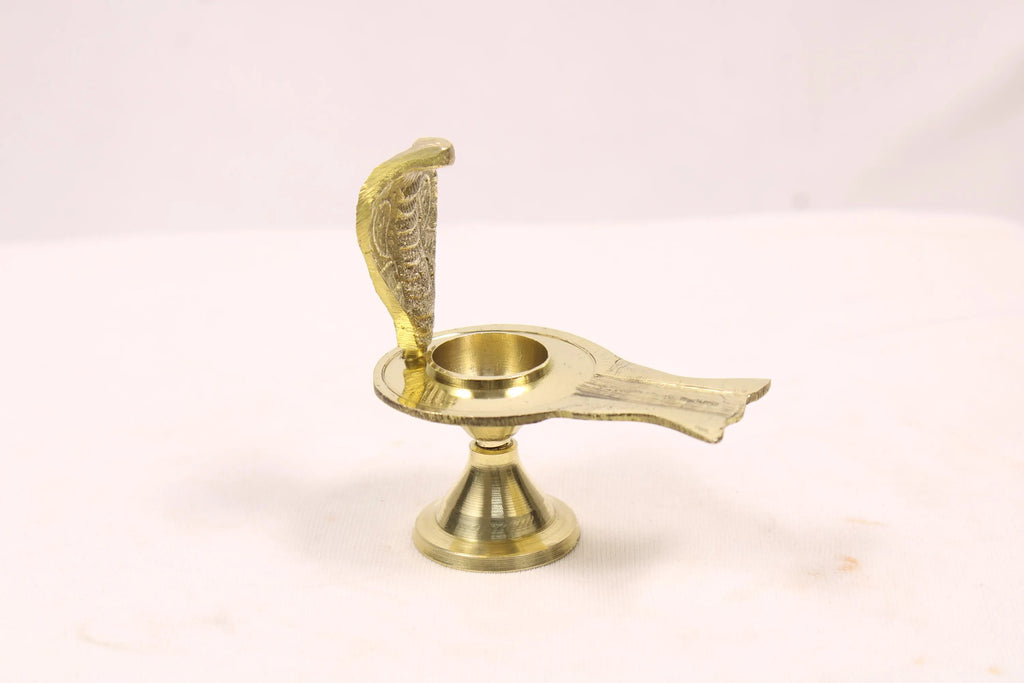 Black Shaligram Shivling with Brass Jaladhari Yoni Base and Stand | Natural Stone Shiva Lingam for Puja, Abhishek, and Home Temple