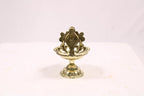 Brass Shanku Chakra Diya | Shankh Chakra Oil Lamp | Kuber Diya Diwali Decor