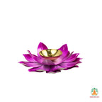 Brass Diya - Pink Lotus | Festive Diwali Oil Lamps |