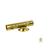 Long Brass Agarbatti Stand | Carved Incense Holder | Brass Incense Stand | Yoga Studio Decor | Meditation Room Decor | Indian Home Decor