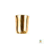 Plain Bronze Kansa Glass | Bronze Drinking Glass Tumbler Water Glass | Kansa Cup | Ayurvedic Glass