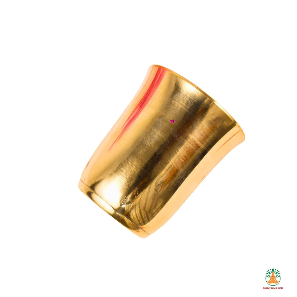 Plain Bronze Kansa Glass | Bronze Drinking Glass Tumbler Water Glass | Kansa Cup | Ayurvedic Glass