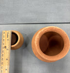 Natural Clay Mud Cups | Kulhad Kullad Tea Coffee Cups| Handmade Eco Friendly Clay Pots| Indian Traditional Kulhad Cups | Hindu Puja Clay Pot