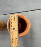 Natural Clay Mud Cups | Kulhad Kullad Tea Coffee Cups| Handmade Eco Friendly Clay Pots| Indian Traditional Kulhad Cups | Hindu Puja Clay Pot