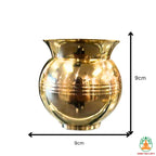 Brass Lota | Brass Kalash | Pital Lota | Brass Water Vessel 3.5 inches