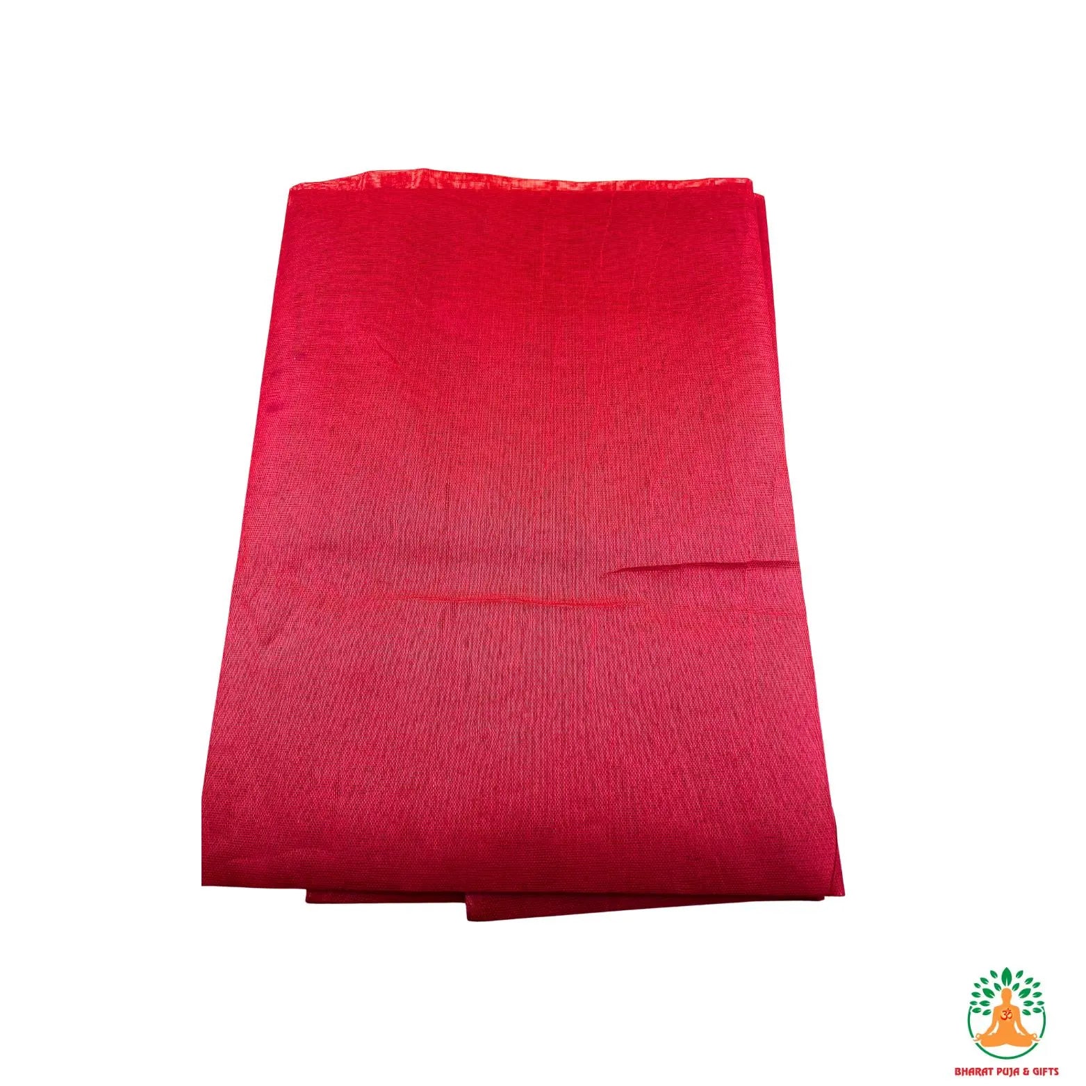 Cotton Puja Cloth for Poojan Samagri |Devi Devta Chowki Pooja Cloth for MANDIR Temple| 1 Meter Colors Available